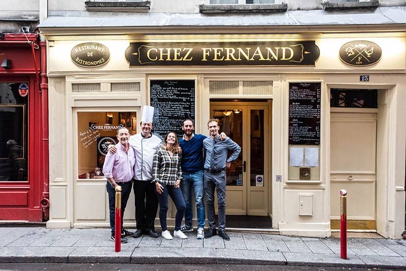 シェ・フェルナン 1 restaurant chez fernand
