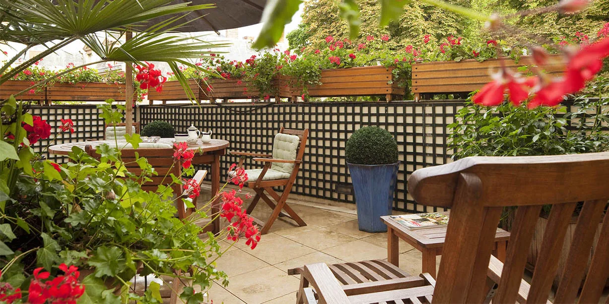 ダブルルーム テラス付 12 Terrace room Luxembourg Parc Hotel Paris jpg