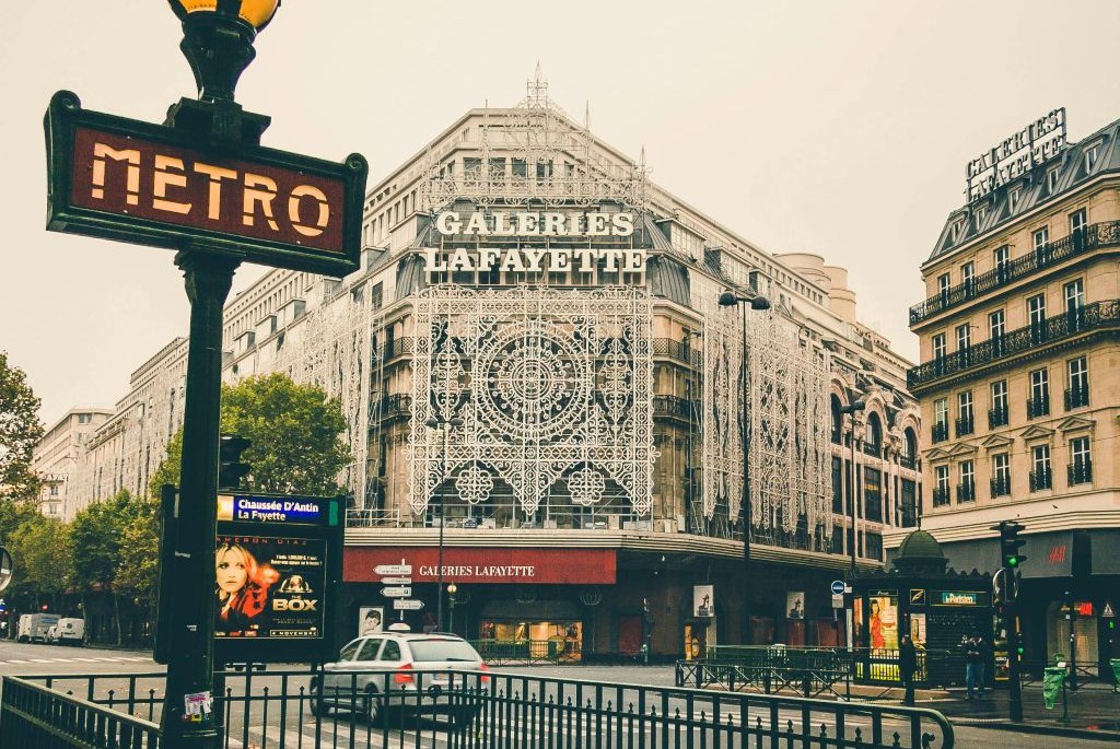 ギャラリー・ラファイエット 1 Galeries Lafayette 1024 x 685